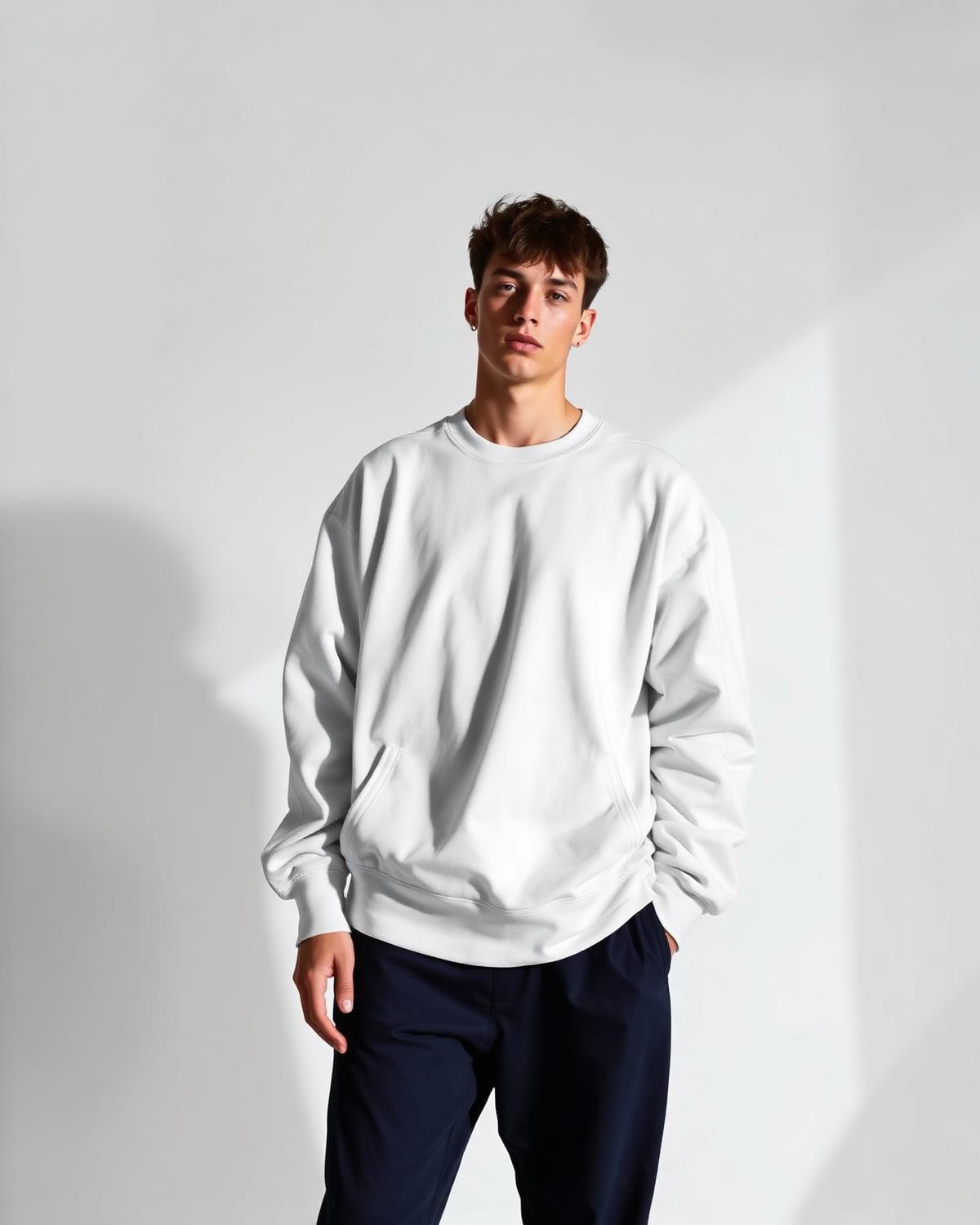 Heavyweight Boxy Hoodie — custom streetwear manufacturing sample
