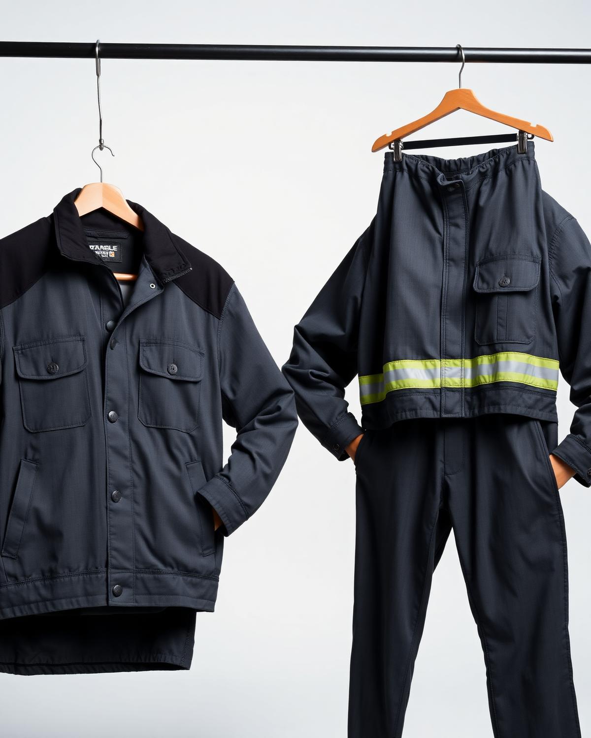 Reinforced Work Jacket — custom workwear manufacturing sample